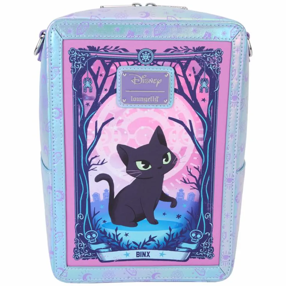 Hocus Pocus - Tarot Card Iridescent 10" Faux Leather Crossbody Bag