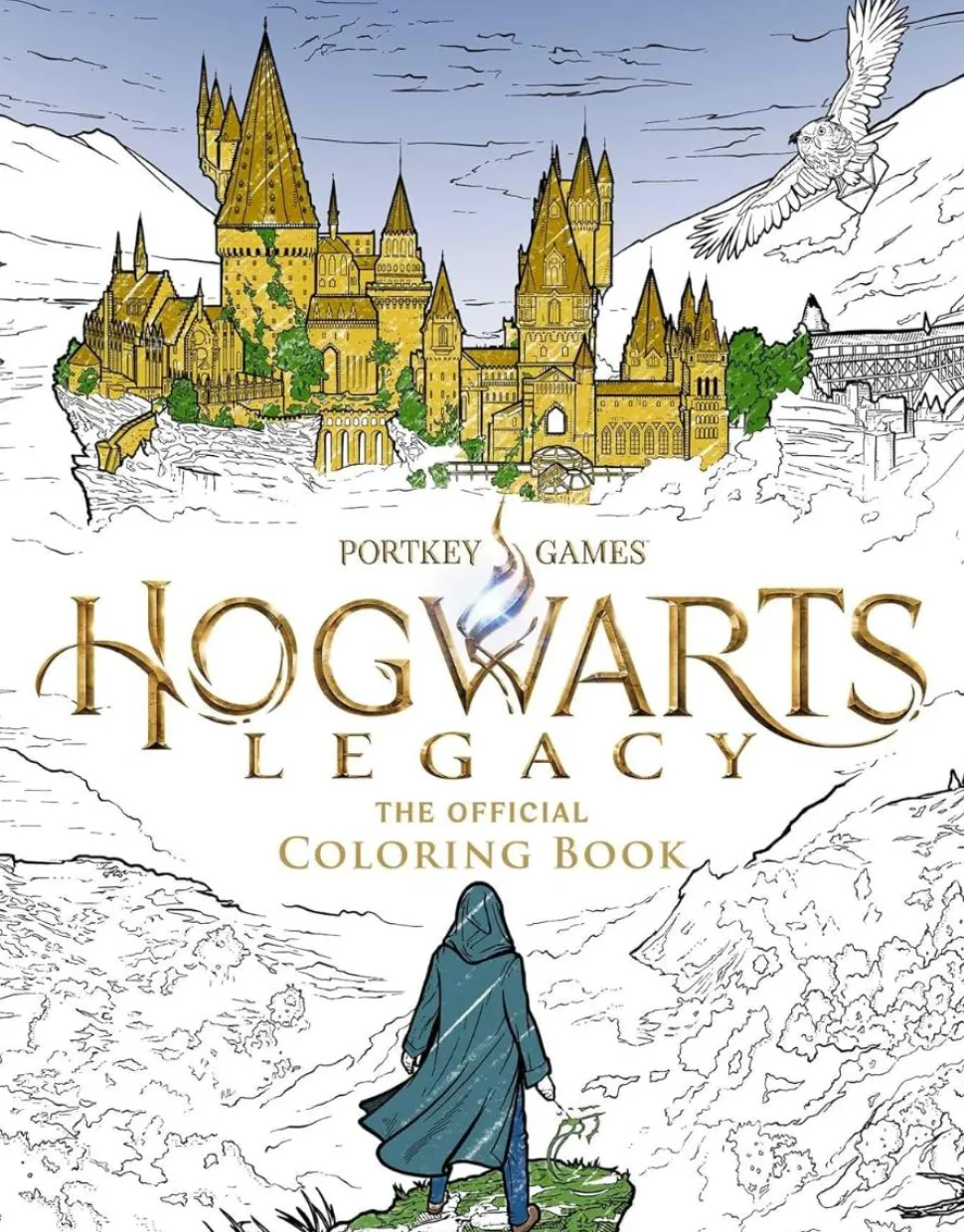 Hogwarts Legacy - The Official Colouring Book Paperback Book