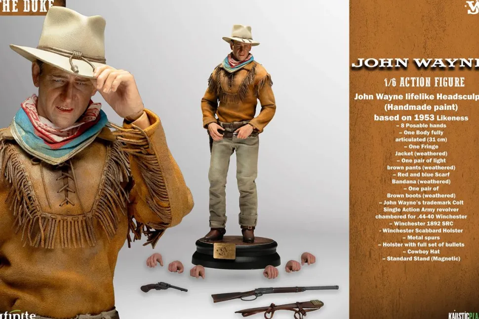 Hondo (1953) - John Wayne as The Duke 1/6th Scale Action Figure