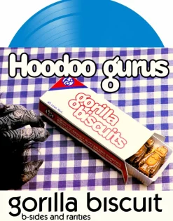 Hoodoo Gurus - Gorilla Biscuit B-Sides and Rarities 2xLP Vinyl Record (Light Blue Coloured Vinyl)