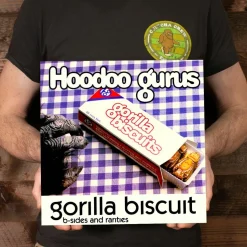 Hoodoo Gurus - Gorilla Biscuit B-Sides and Rarities 2xLP Vinyl Record (Light Blue Coloured Vinyl)