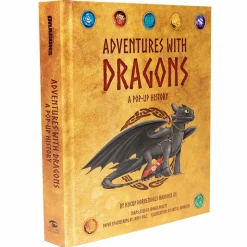How to Train Your Dragon - Adventures with Dragons: A Pop-Up History Hardcover Book