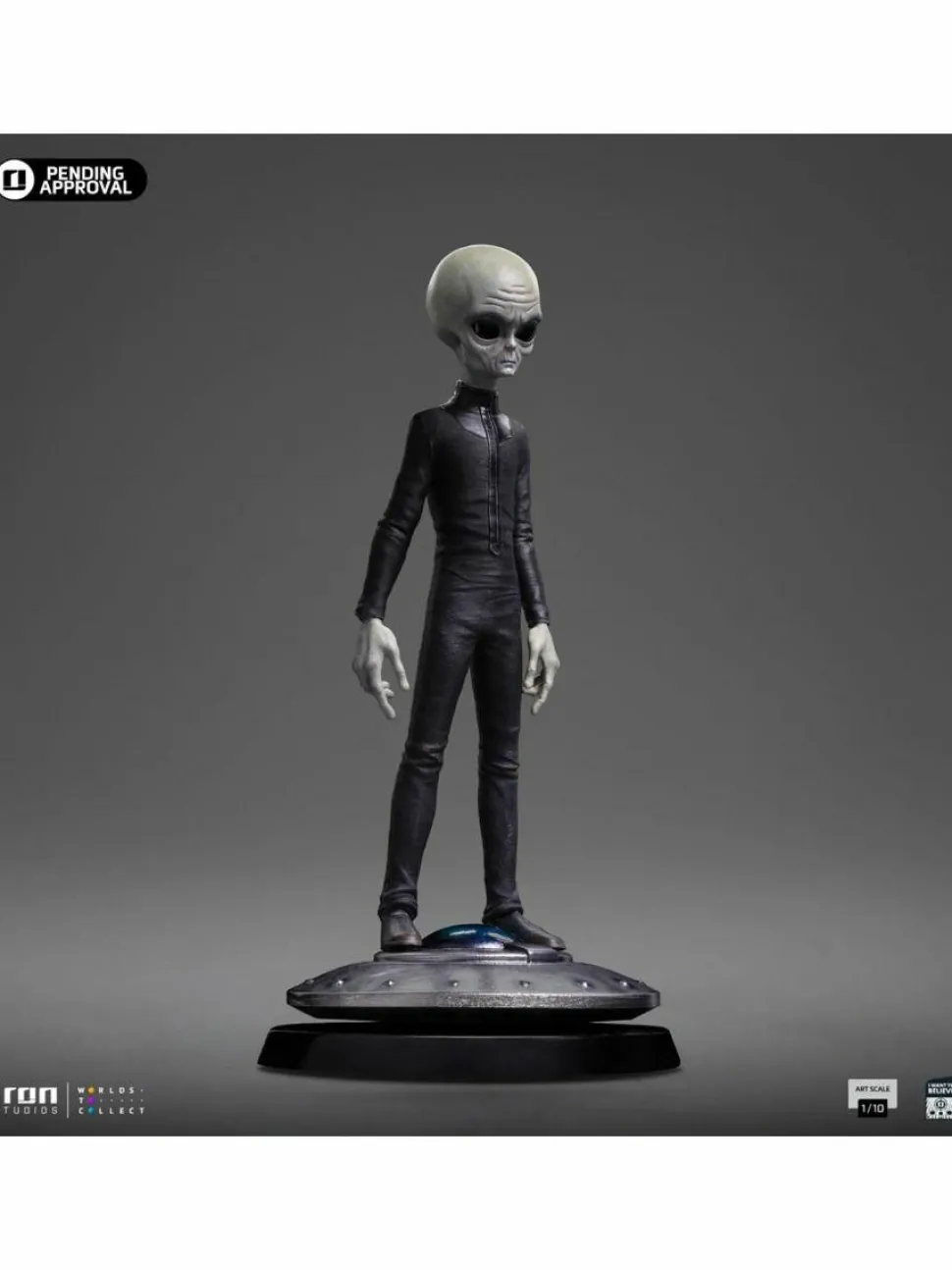 I Want to Believe - Grey Alien 1/10th Scale Statue