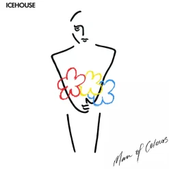 Icehouse - Man Of Colours LP Vinyl Record (Blue Coloured Vinyl)