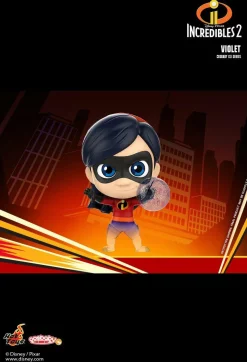 Incredibles 2 - Violet Cosbaby 3.5” Hot Toys Bobble-Head Figure