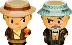 Indiana Jones and the Last Crusade - Indiana Jones and Henry Jones Sr. Cupful of Cute Ceramic Mug 2-Pack