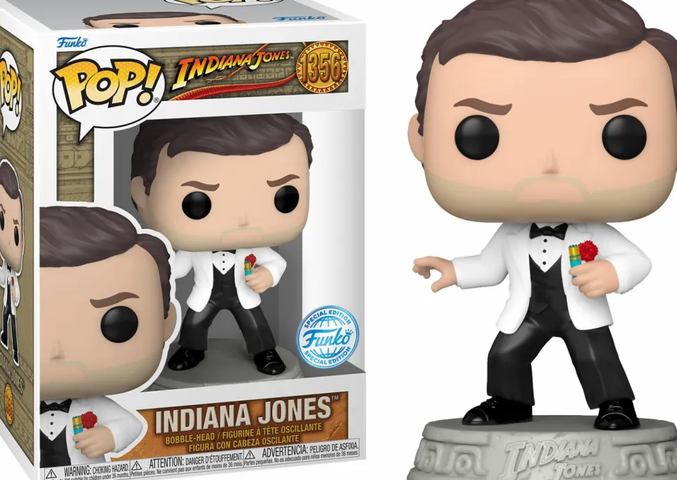 Indiana Jones and the Temple of Doom - Indiana Jones in Tuxedo Pop! Vinyl Figure (Popcultcha Exclusive)