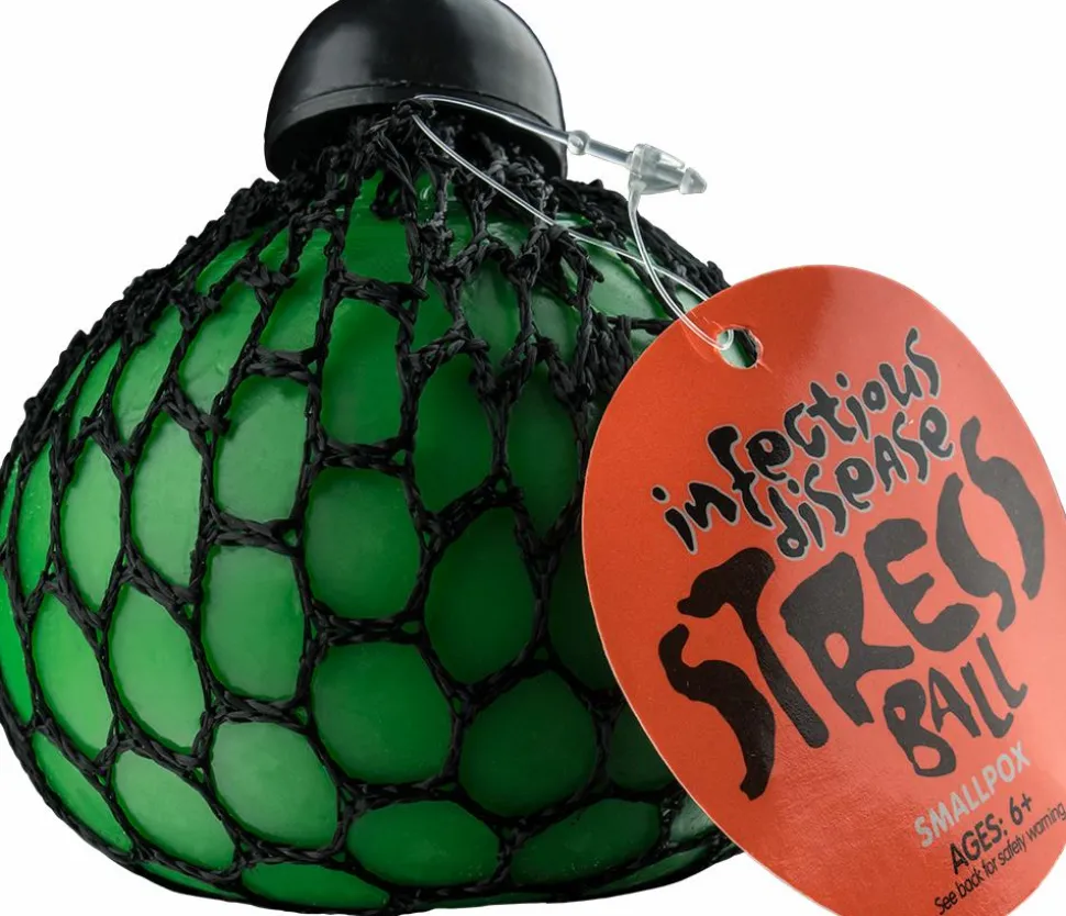 Infectious Disease Smallpox Stress Ball (Green)