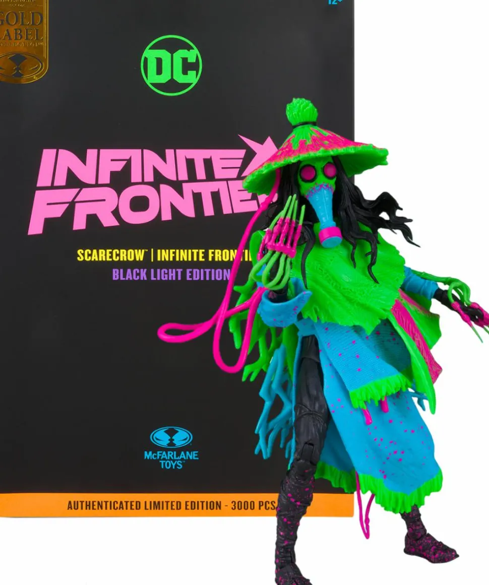 Infinite Frontier - Scarecrow Blacklight DC Multiverse Gold Label 7" Scale Action Figure (Int Sales Only)