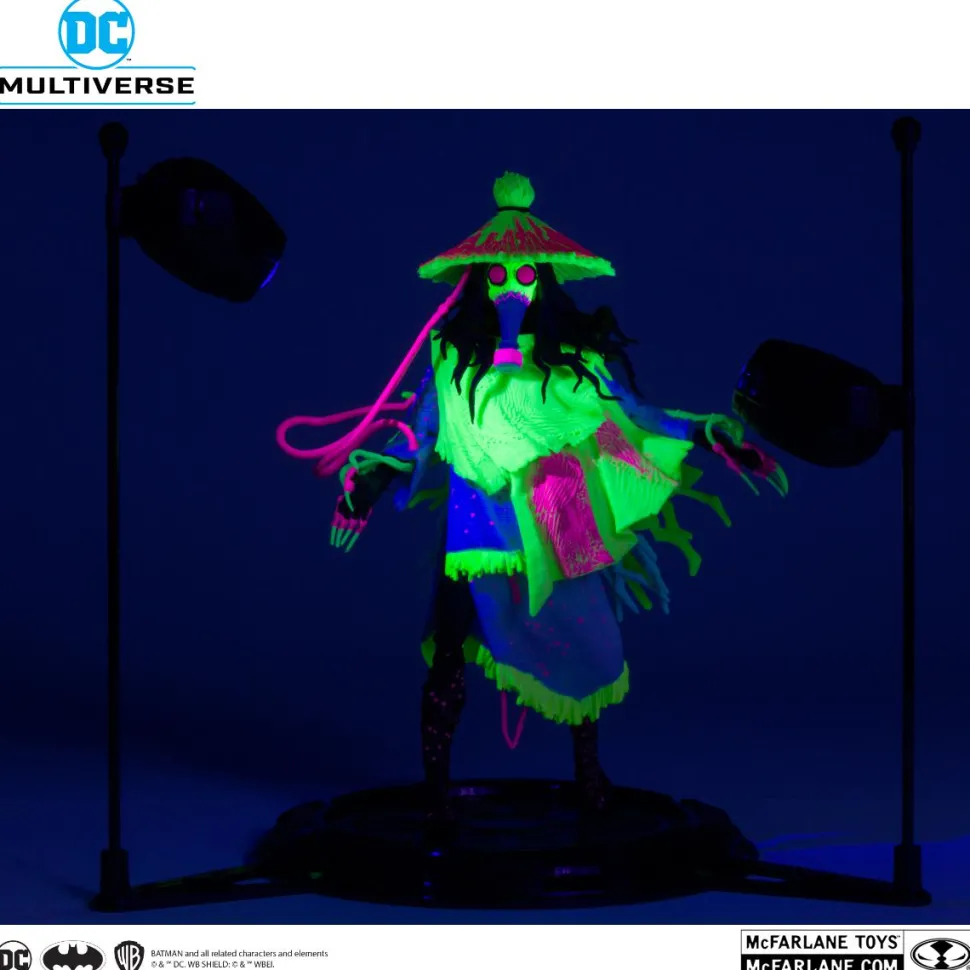 Infinite Frontier - Scarecrow Blacklight DC Multiverse Gold Label 7" Scale Action Figure (Int Sales Only)
