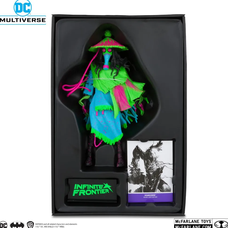 Infinite Frontier - Scarecrow Blacklight DC Multiverse Gold Label 7" Scale Action Figure (Int Sales Only)