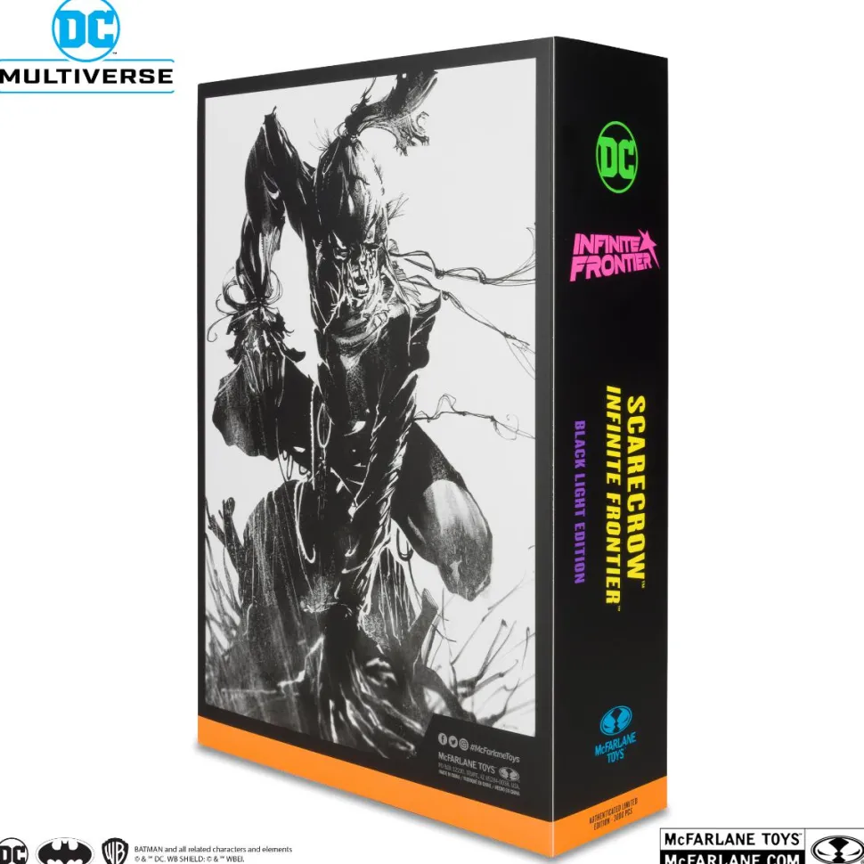 Infinite Frontier - Scarecrow Blacklight DC Multiverse Gold Label 7" Scale Action Figure (Int Sales Only)