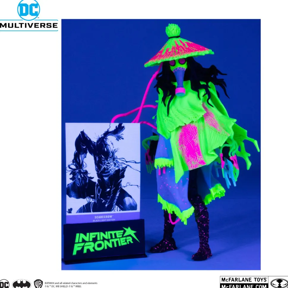 Infinite Frontier - Scarecrow Blacklight DC Multiverse Gold Label 7" Scale Action Figure (Int Sales Only)