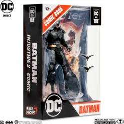 Injustice 2 - Batman Page Punchers 7” Scale Action Figure with Comic Book