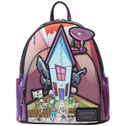 Invader Zim - Secret Lair 10” Faux Leather Mini Backpack