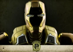 Iron Man 3 - Hall of Armor Mark XXI (21) 1/9th Scale Action Hero Vignette Model Kit Statue