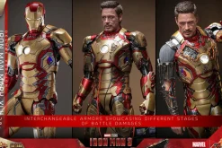 Iron Man 3 - Iron Man Mark XLII 42 (2.0) Deluxe 1/6th Scale Hot Toys Action Figure