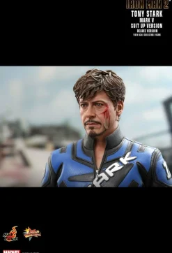 Iron Man 2 - Tony Stark Mark V Suit Up Version Deluxe 1/6th Scale Hot Toys Action Figure