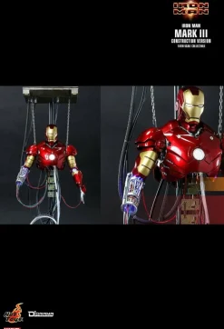Iron Man - Iron Man Mark III (Construction Version) 1/6th Scale Hot Toys Action Figure