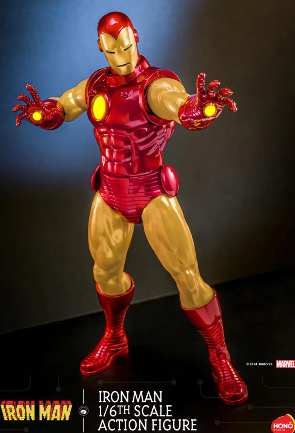 Iron Man - Iron Man 1/6th Scale Action Figure by Hono Studio