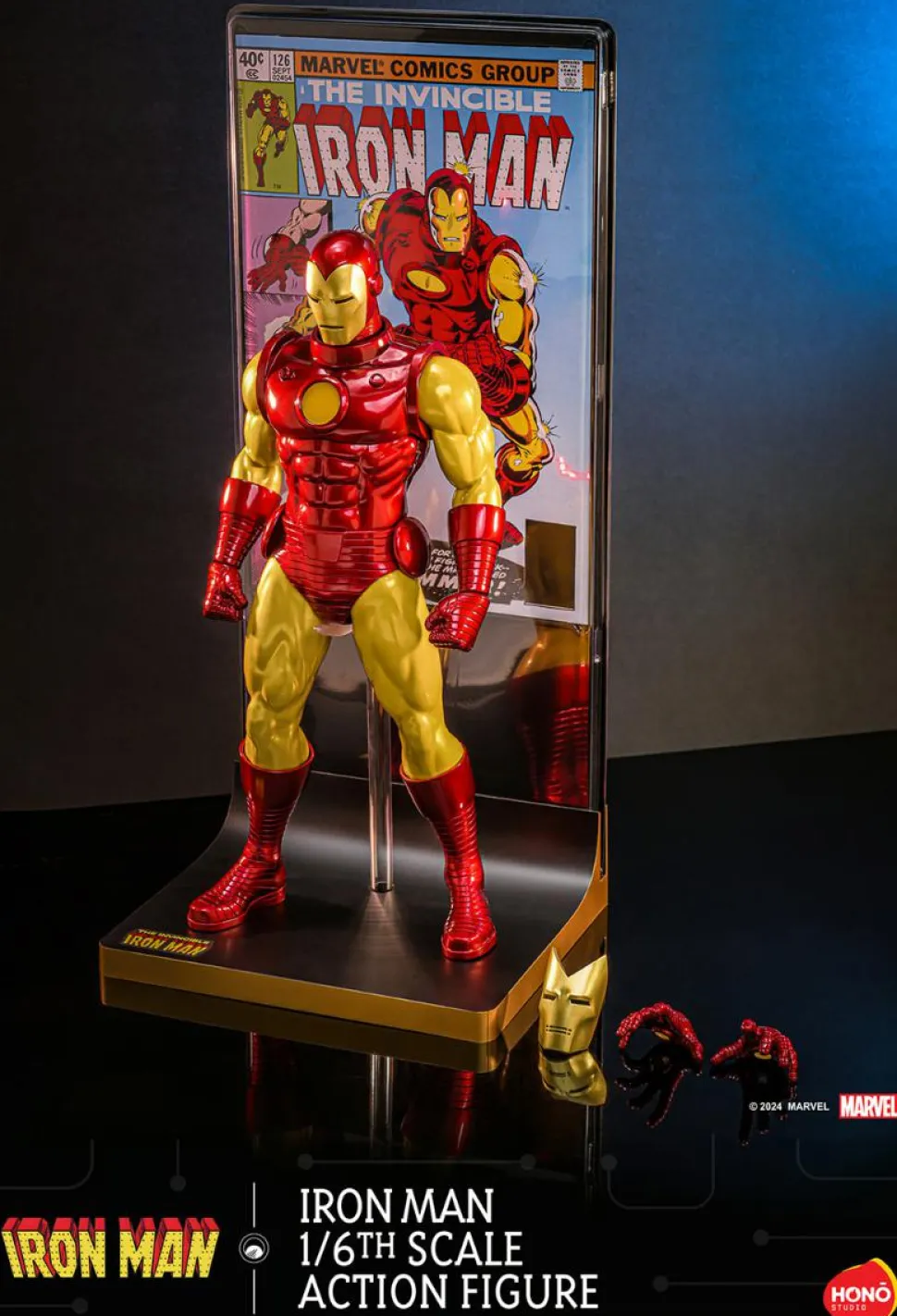 Iron Man - Iron Man 1/6th Scale Action Figure by Hono Studio