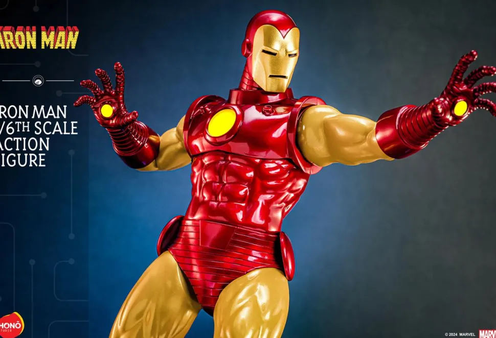 Iron Man - Iron Man 1/6th Scale Action Figure by Hono Studio