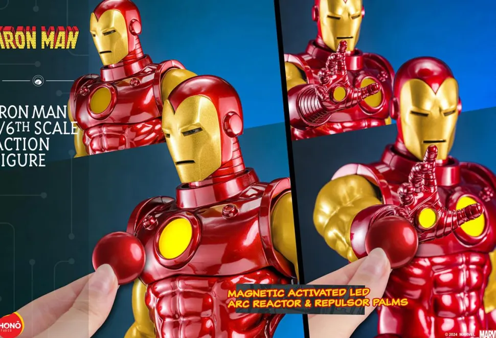 Iron Man - Iron Man 1/6th Scale Action Figure by Hono Studio