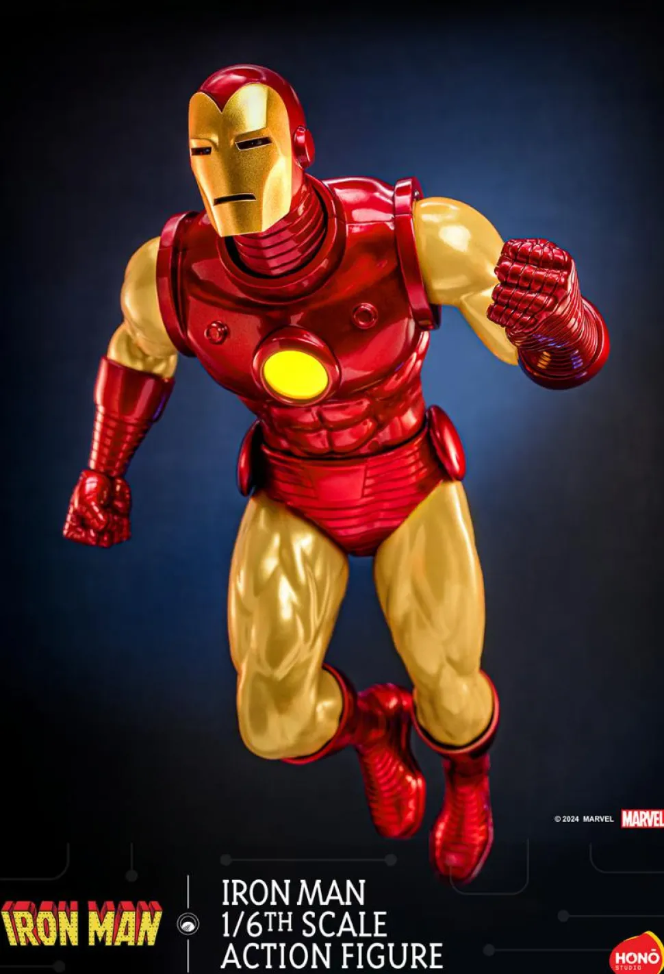 Iron Man - Iron Man 1/6th Scale Action Figure by Hono Studio