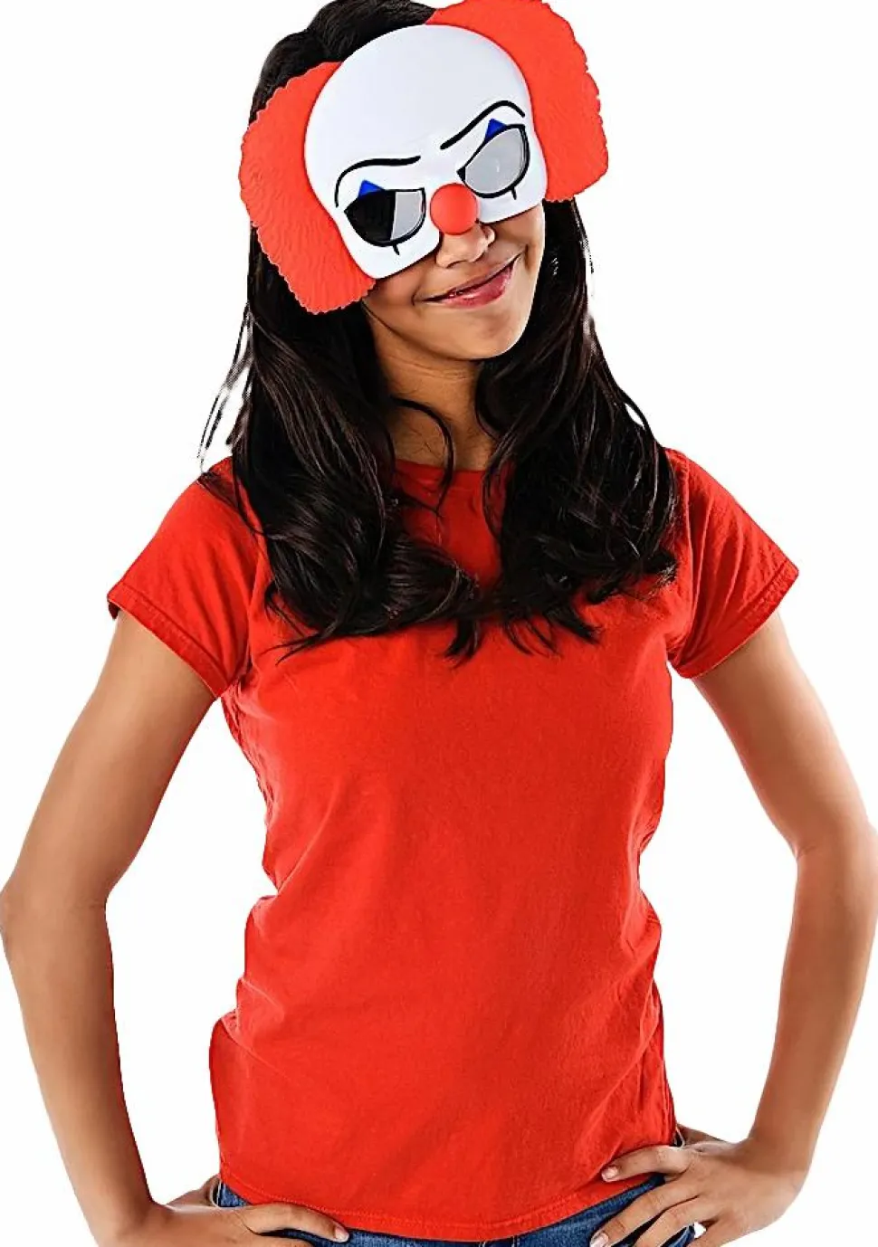 It (1990) - Classic Pennywise Sun-Staches Sunglasses (One Size)