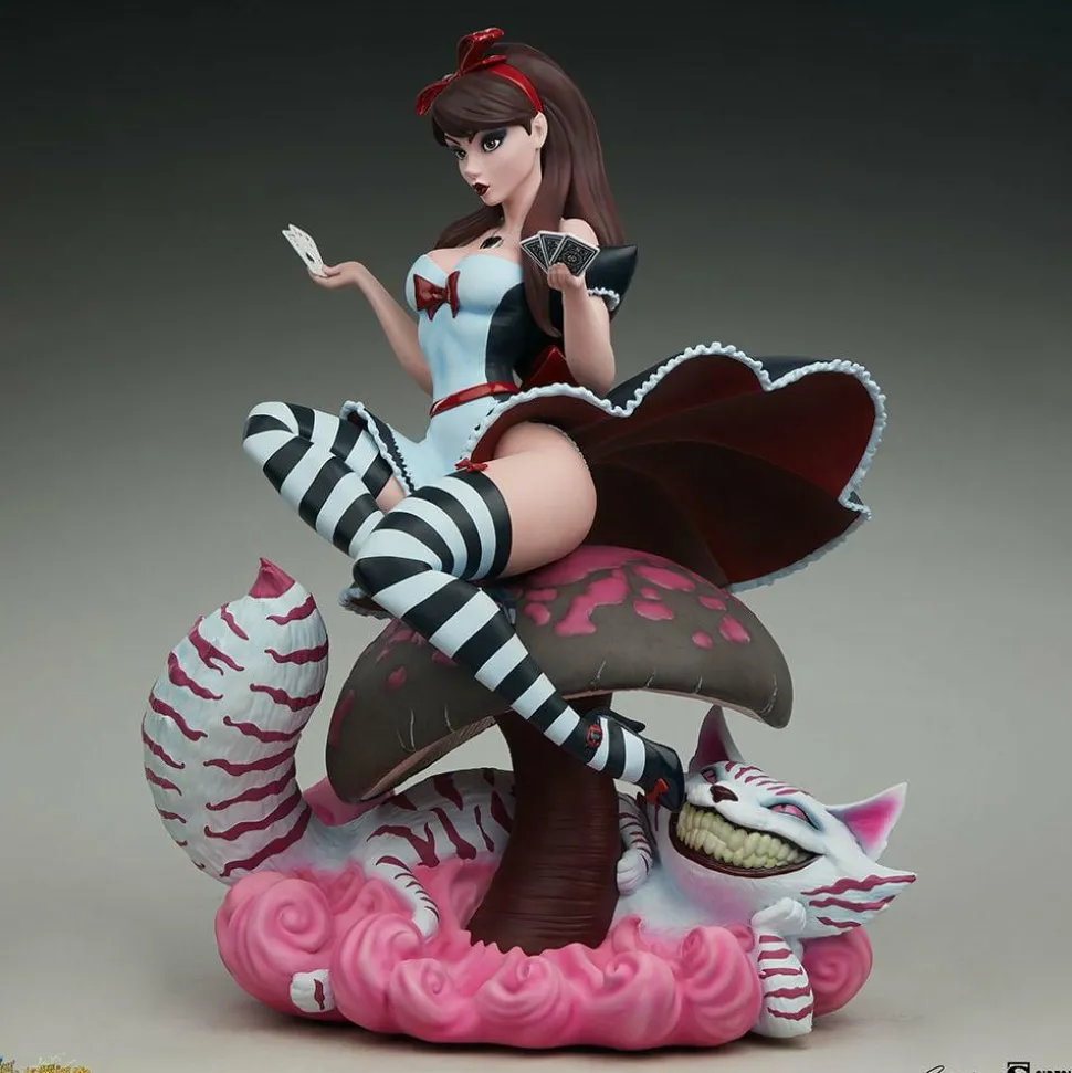 J. Scott Campbell’s Fairytale Fantasies - Alice in Wonderland Game of Hearts Edition 13” Statue