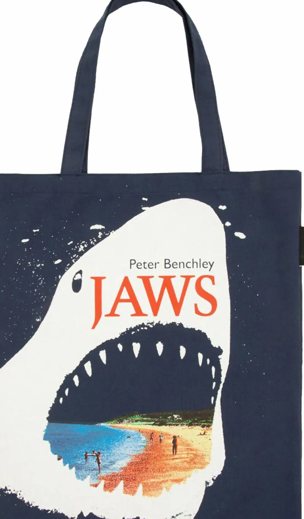 Jaws by Peter Benchley Canvas Tote Bag