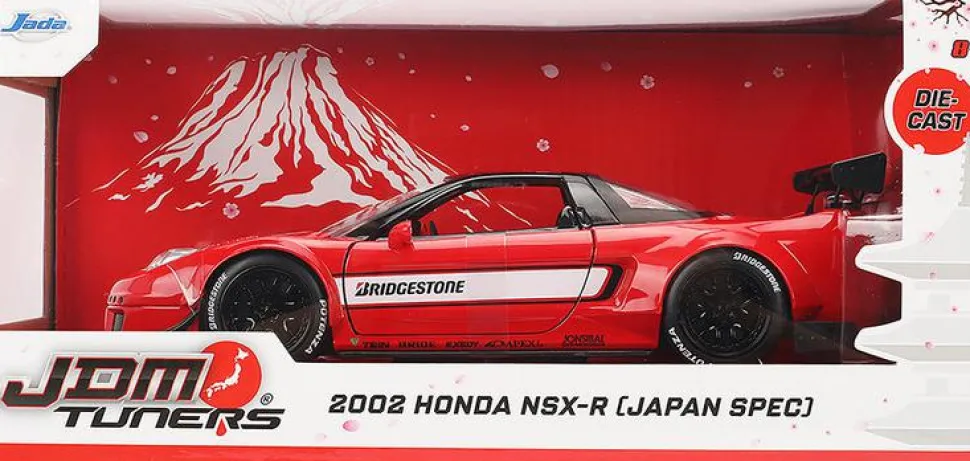 JDM Tuners - 2002 Honda NSX Type-R (Japan Spec) 1/24th Scale Die-Cast Vehicle Replica