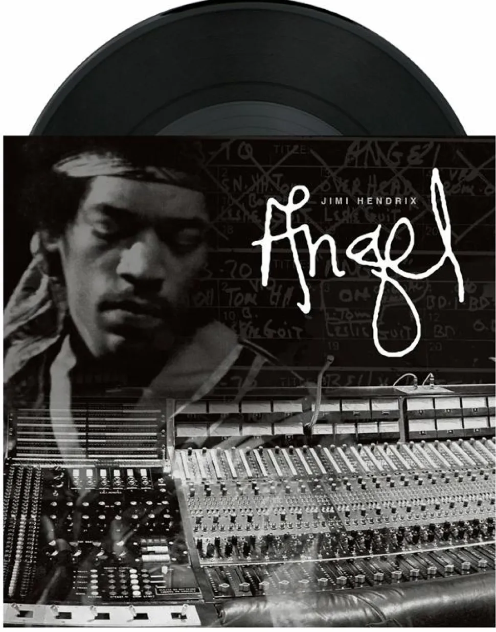 Jimi Hendrix - Angel (Take 7) / Message to Love 7" Split Single Vinyl Record (2024 Record Store Day Exclusive)