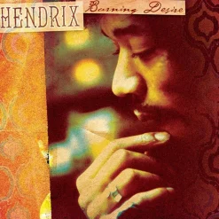 Jimi Hendrix - Burning Desire 2xLP Vinyl Record (2022 Black Friday Record Store Day Exclusive Translucent Orange & Red Coloured Vinyl)