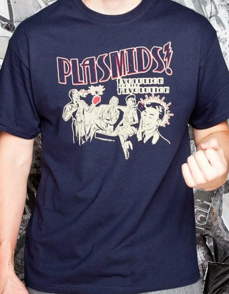 J!nx - Plasmids Male T-Shirt