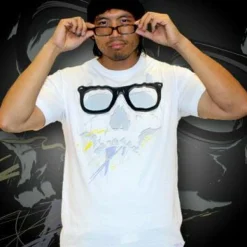 J!nx - Specs Male T-Shirt