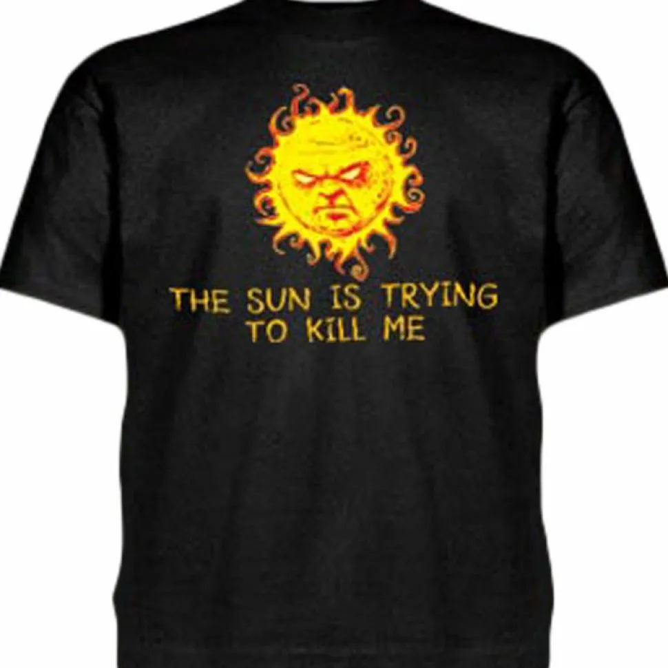J!nx - The Sun Is Trying To Kill Me Black Male T-Shirt