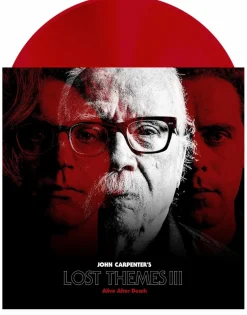John Carpenter - Lost Themes III: Alive After Death LP Vinyl Record (Transparent Red Coloured Vinyl)