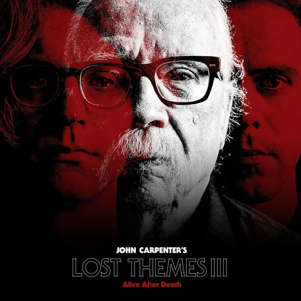 John Carpenter - Lost Themes III: Alive After Death LP Vinyl Record (Transparent Red Coloured Vinyl)