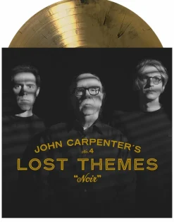 John Carpenter - Lost Themes No. 4: Noir LP Vinyl Record + Bonus 7 Single (Tan & Black Marble Coloured Vinyl)