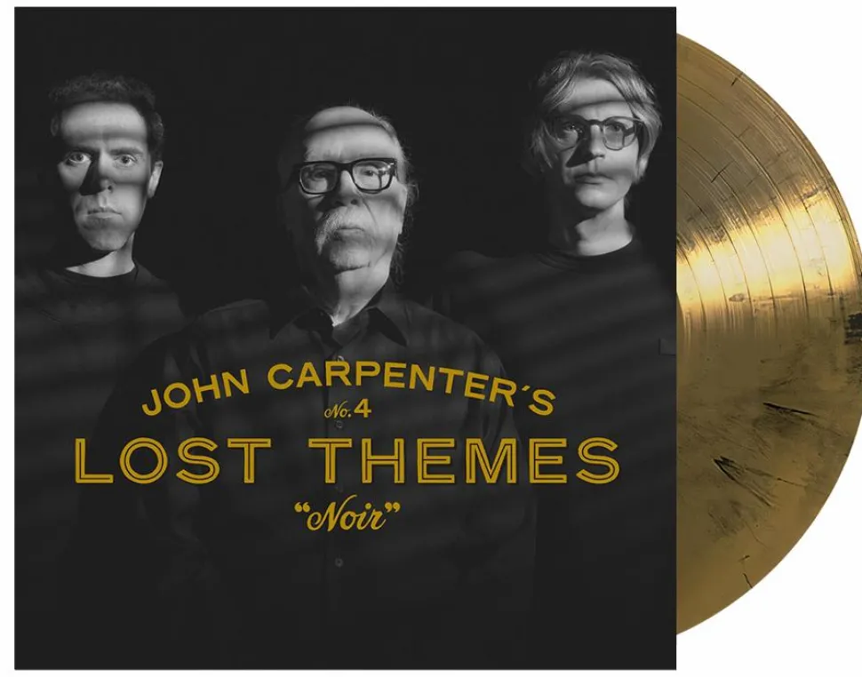 John Carpenter - Lost Themes No. 4: Noir LP Vinyl Record + Bonus 7 Single (Tan & Black Marble Coloured Vinyl)