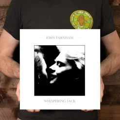 John Farnham - Whispering Jack LP Vinyl Record (White & Black Marbled Vinyl)