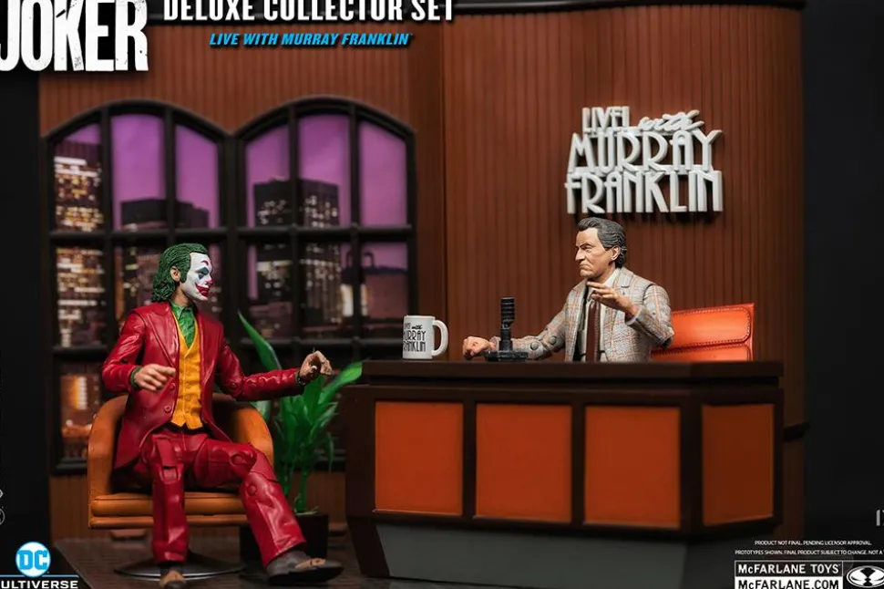Joker (2019) - Live with Murray Franklin DC Multiverse Deluxe 7" Scale Action Figure Collector Set