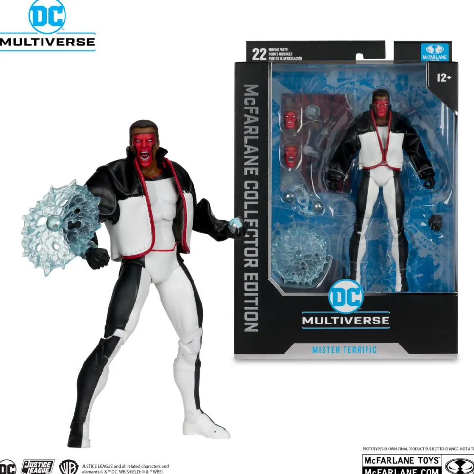 JSA - Mister Terrific DC Multiverse McFarlane Collector Edition 7" Scale Action Figure