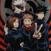 Jujutsu Kaisen - Jujutsu Kaisen x Primitive United Team 8.0" Skateboard Deck (Deck Only)