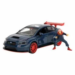 Jujutsu Kaisen - Yuji Itadori & 2016 Subaru WRX STI Widebody Anime Hollywood Rides 1/24th Scale Die-Cast Vehicle Replica