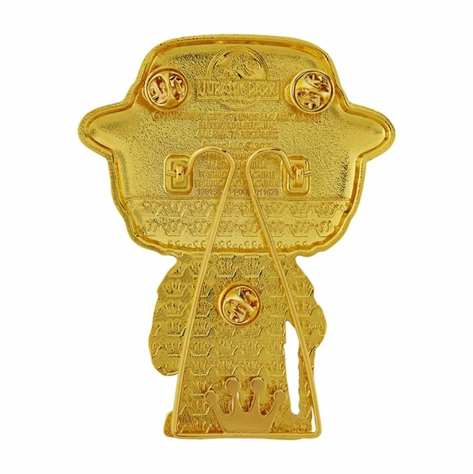 Jurassic Park - John Hammond Glow-in-the-Dark 4" Enamel Pop! Pin