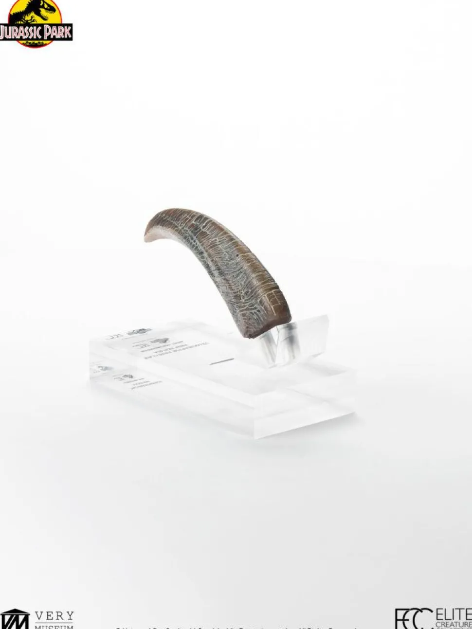 Jurassic Park - Screen Used Velociraptor Hand Claw Reproduction 1:1 Scale Life-Size Prop Replica