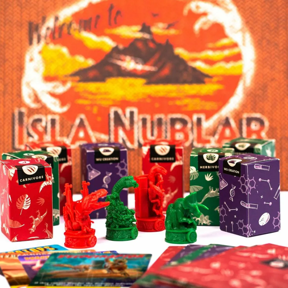 Jurassic World - The Legacy of Isla Nublar Board Game