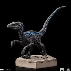 Jurassic World - Velociraptor Blue Icons 4” Statue
